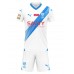 Günstige Al-Hilal Babykleidung Auswärts Fussballtrikot Kinder 2023-24 Kurzarm (+ kurze hosen)